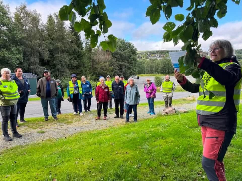 En vellykket Rotarymarsj. Takk til alle som bidro!